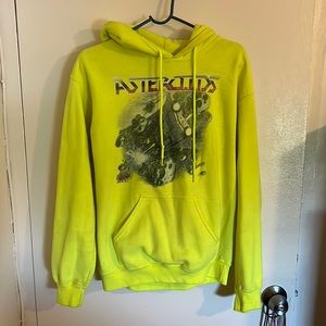 Lime green hoodie